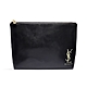 YSL LOGO浮雕皮質化妝包 product thumbnail 1