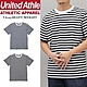 United Athle 海洋風細橫條紋短袖T恤 UA棉柔上衣 無印簡約 product thumbnail 1