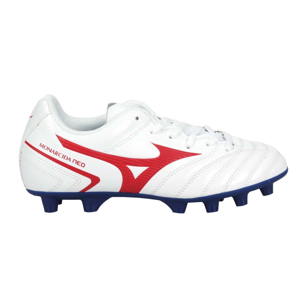 MIZUNO MONARCIDA NEO II SELECT JR男童足球鞋P1GB210562 白紅| 童鞋