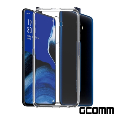 GCOMM OPPO Reno2 Z 清透圓角防滑邊保護套 Round Edge