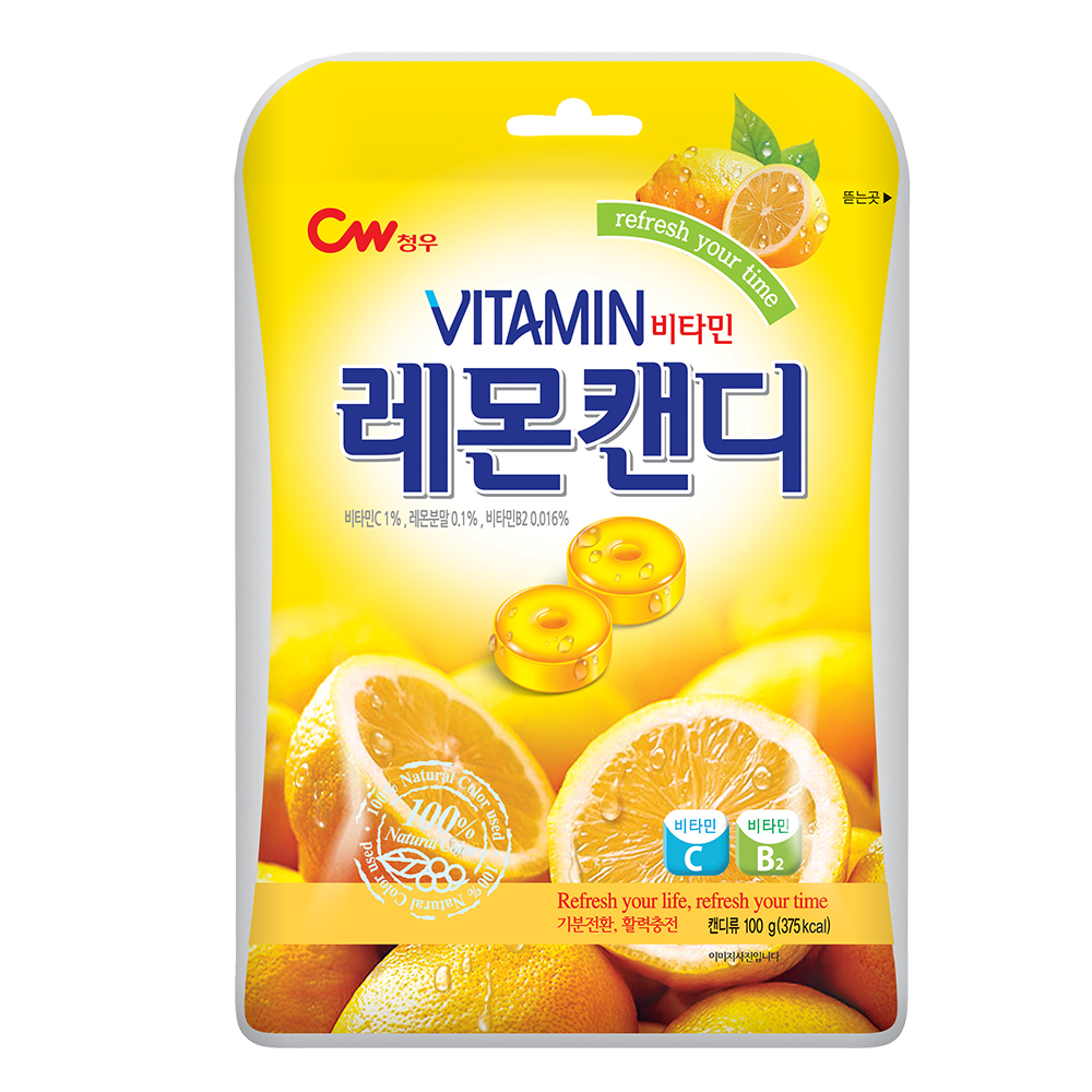 韓國CW 檸檬風味糖(100g)
