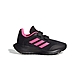 Adidas Tensaur Run 2.0 CF K 童鞋 黑粉色 中童 大童 魔鬼氈 慢跑鞋 IF0366 product thumbnail 1