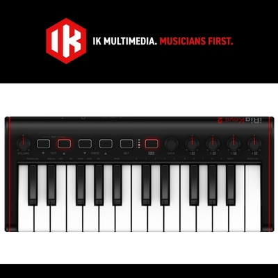 『IK Multimedia』iRig Keys 2 MINI 數位控制鍵盤 / 公司貨