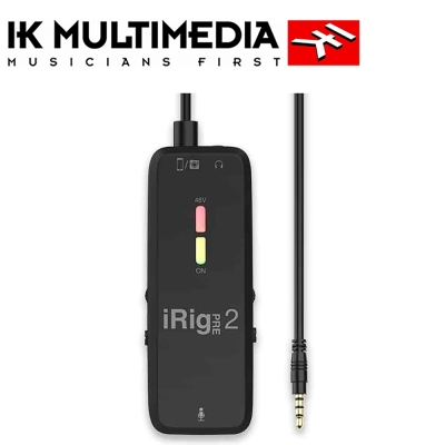 『IK Multimedia』iRig Pre 2 行動錄音介面 / 公司貨保固