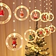 【小倉Ogula】聖誕DIY裝飾掛燈 USB燈串  麋鹿雪人聖誕老人掛件造型燈 小夜燈  聖誕節LED燈 product thumbnail 1