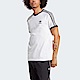 Adidas 3-Stripes Tee [IA4846] 男 短袖 上衣 T恤 亞洲版 復古 休閒 修身 撞色 白黑 product thumbnail 1