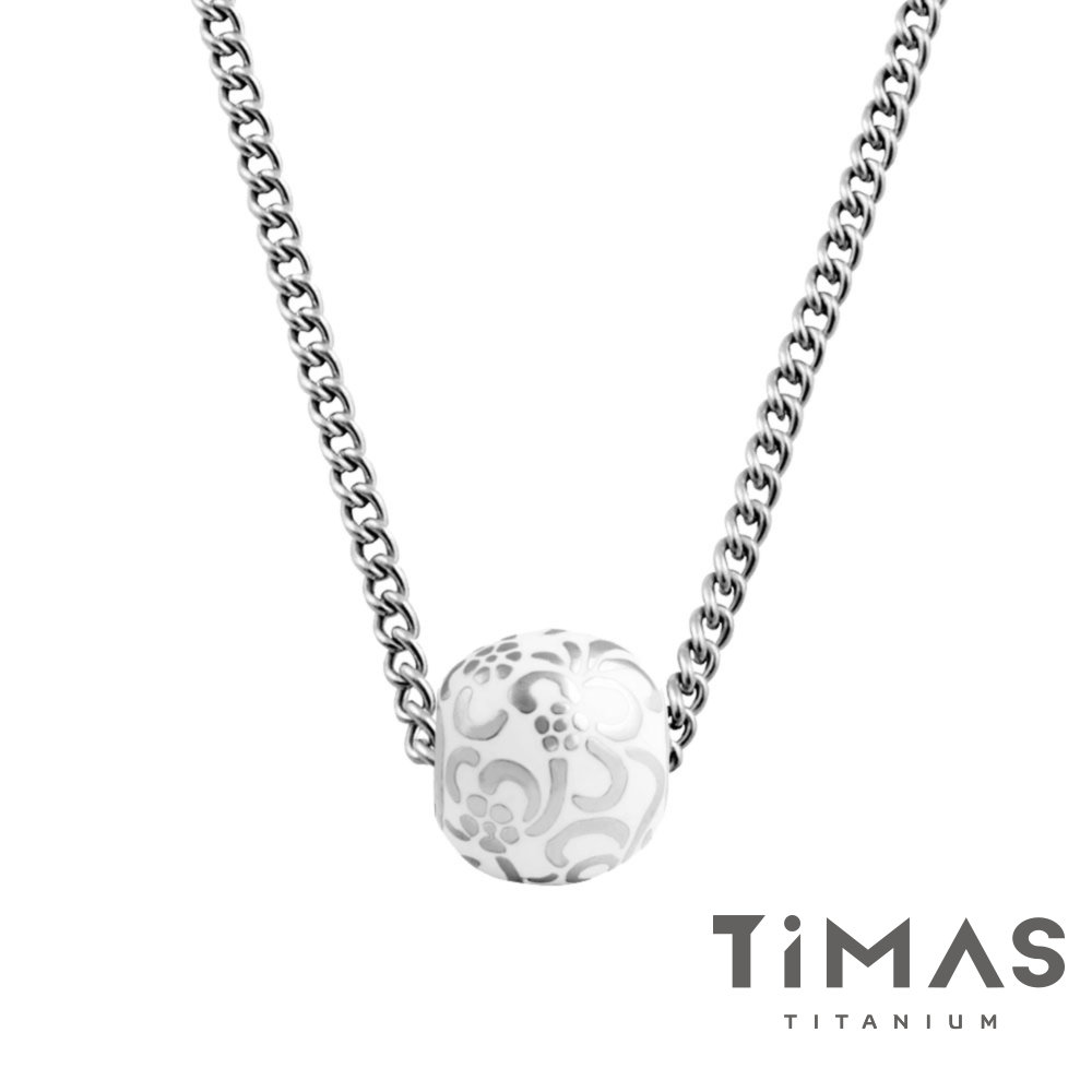 TiMAS《花舞-M》(共四色)-純鈦項鍊(M02D)