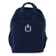iBrand後背包 簡約素色輕旅行加寬好收納手提後背包-深藍色 product thumbnail 1