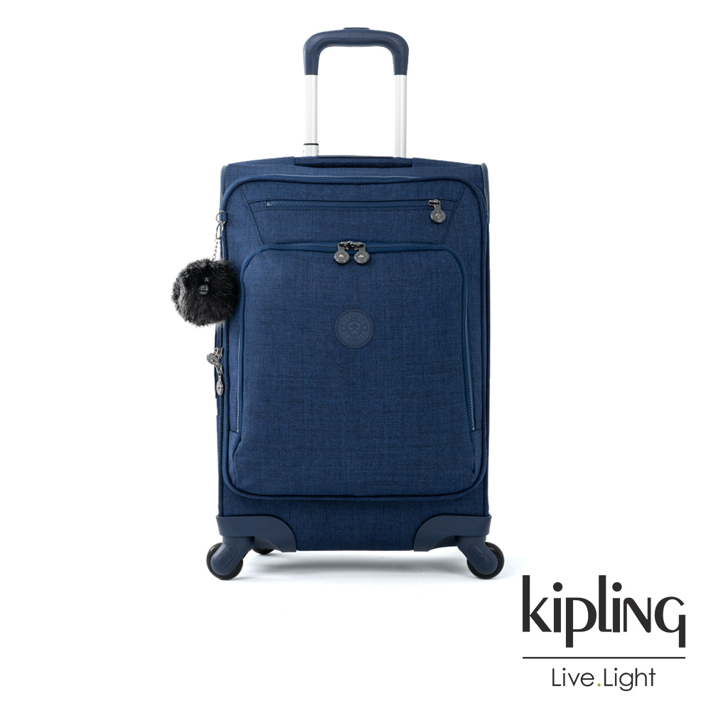 Kipling 靜謐夜空藍31吋多隔層實用行李箱-YOURI SPIN 78
