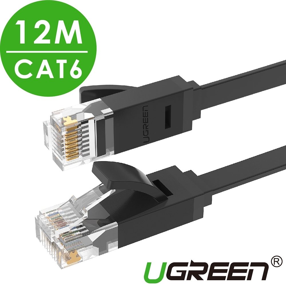 綠聯 CAT6網路線 GLAN FLAT版 12M