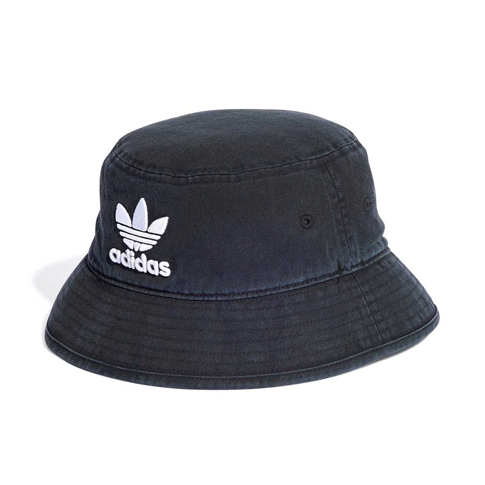 Adidas Bucket Hat AC 黑色 再生 環保 極簡 遮陽帽 休閒 運動帽 漁夫帽 IC0009