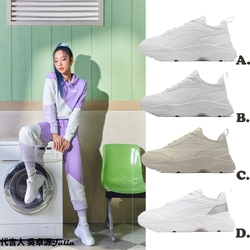 Puma 休閒鞋 Cassia 女鞋 厚底 老爹鞋 復古 小白鞋 吳卓源 Julia 著用款 單一價 38464701