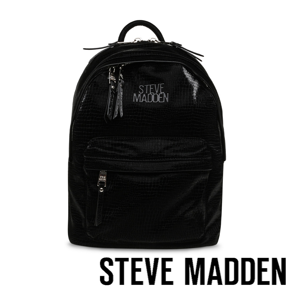 STEVE MADDEN-BPACE 素面率性後背包-黑色
