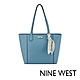 NINE WEST HARMON 梯型手提托特包-藍色(537022) product thumbnail 1