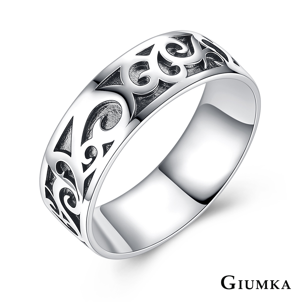 GIUMKA純銀戒指S925純銀銀戒 相伴一生婚戒男女情人對戒 單個價格(共2款)MRS07098