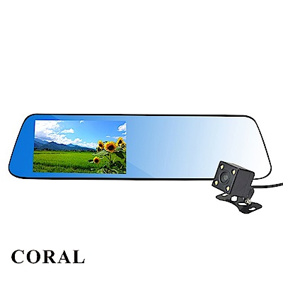 CORAL M8 4K高畫質 雙鏡頭行車記錄器-快