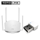 TOTOLINK N600R+N150USM WiFi無線上網組(無線分享器+USB無線網卡) product thumbnail 1