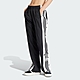 adidas 愛迪達 長褲 女款 運動褲 排扣 三葉草 ADIBREAK PANT 黑白 IU2519 product thumbnail 1