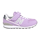 NEWBALANCE 女中童休閒運動鞋-WIDE-996系列 N字鞋 NB YV996LC3 紫銀 product thumbnail 1