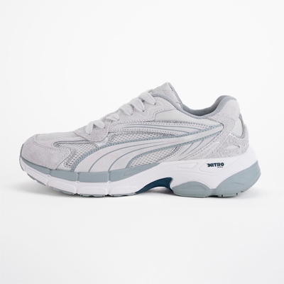 PUMA Teveris Nitro Metallic 男女休閒鞋-灰藍白-39686301