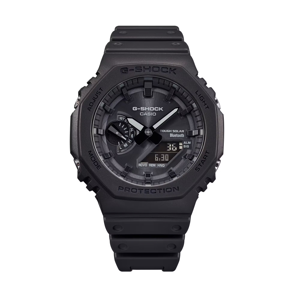 CASIO卡西歐八角藍芽連線G-SHOCK雙顯錶(GA-B2100-1A1) | G-SHOCK