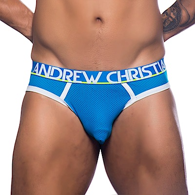美國Andrew Christian 足球型男藍色性感情趣內褲