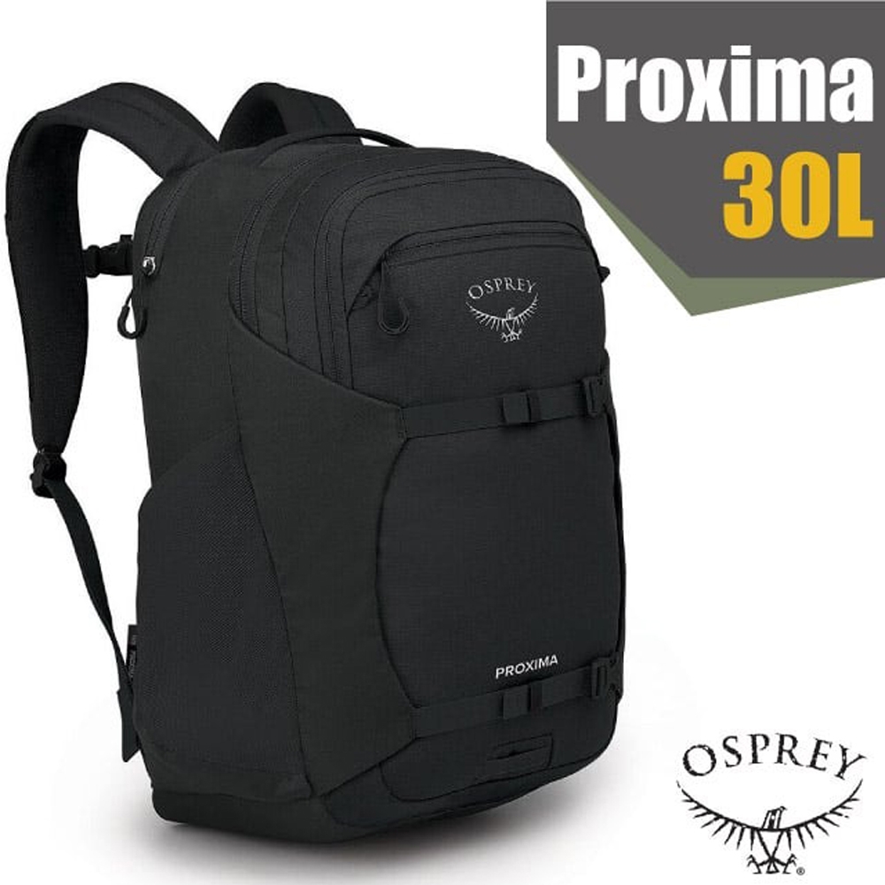 【OSPREY】Proxima 30L 超輕多功能城市休閒筆電背包_黑 R