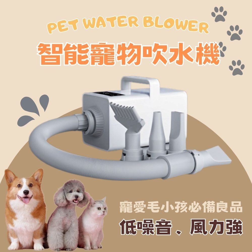 【PET TOWN】智能寵物吹水機 (寵物吹水機 寵物吹風機 寵物美容 貓狗專用烘乾機 吹毛神器 毛小孩)