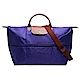 LONGCHAMP 經典LE PLIAGE系列延展夾層旅行袋(紫水晶) product thumbnail 1