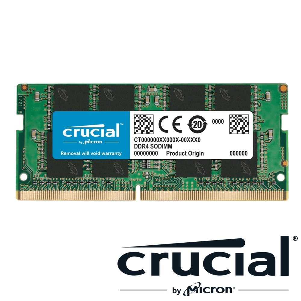 Micron Crucial NB-DDR4 2666/16G 筆記型RAM(2R*8)