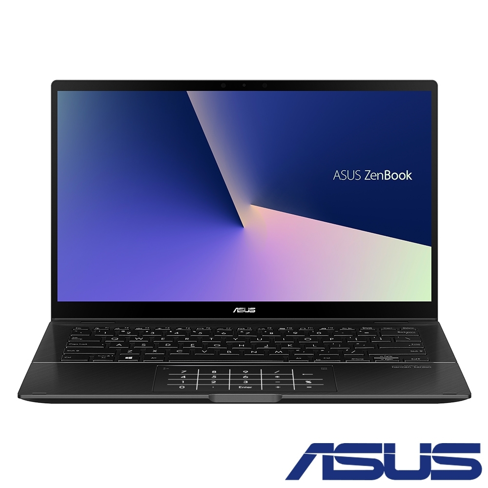 (含Office 365組合) ASUS UX463FL 14吋筆電(i5-10210U/MX250/8G/512G SSD+32G Optane/ZenBook Flip 14/太空灰)ASUS ZenBook 系列