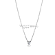 Tiffany&Co. 0.03克拉圓形鑽石925純銀項鍊 product thumbnail 1