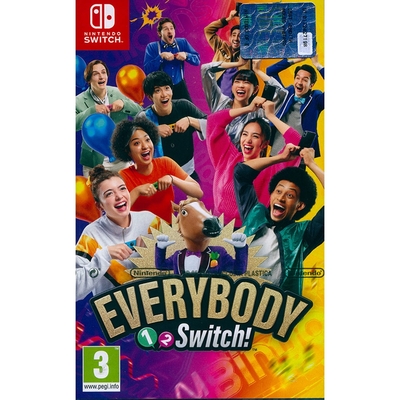 Everybody 1-2-Switch! - NS SWITCH 中英日文歐版