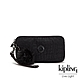 Kipling 時髦黑佐鱷魚紋手拿包-LOWIE product thumbnail 1