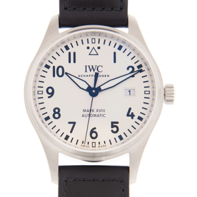 IWC 萬國錶 ( IW327012)馬克十八飛行員腕錶x白x40mm