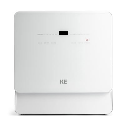 免安裝全自動桌上型洗碗機 KDW-236W(電壓110V/大容量6人份真乾淨、烘碗機、洗烘碗機)