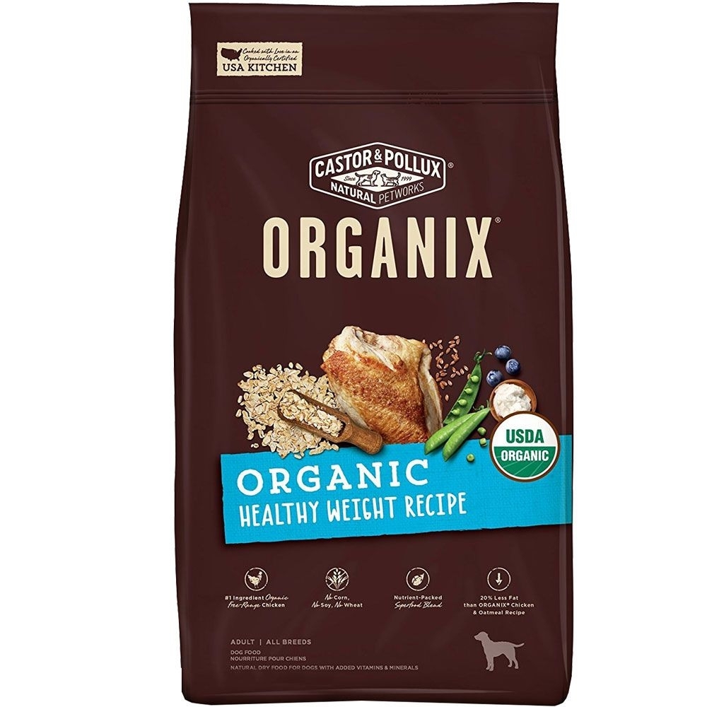 美國Organix 歐奇斯有機飼料95%有機無穀老犬/室內犬 0.66LB(300G) (CP-OR-50601) 三包組