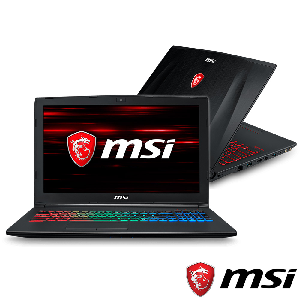 MSI微星 GF62-062 15吋電競筆電(i7-8750H/1060/128G+1T)