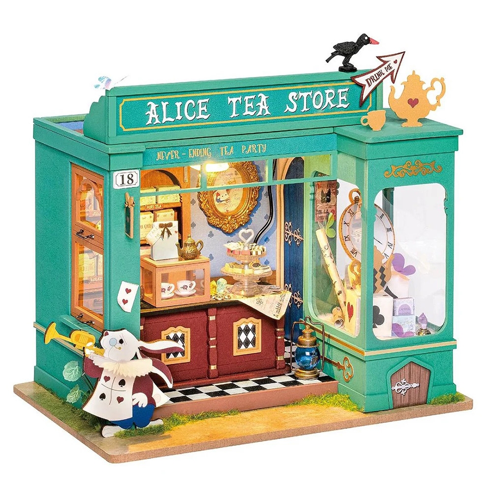 Robotime - 立體組裝模型 愛麗絲的茶館
