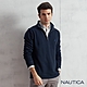 Nautica男裝保暖百搭立領長袖上衣-深藍 product thumbnail 1