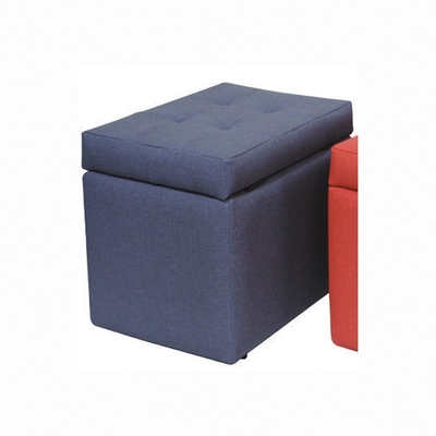 AS DESIGN雅司家具-永真紫色貓抓皮收納椅-38×30×35cm
