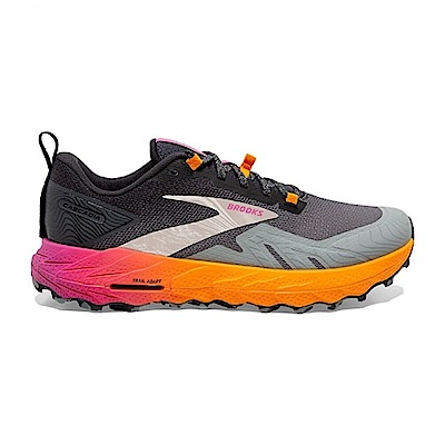 Brooks Cascadia 17 [1104031D032] 男 慢跑鞋 運動 郊山 避震緩衝象限 覓食限定款 灰橘