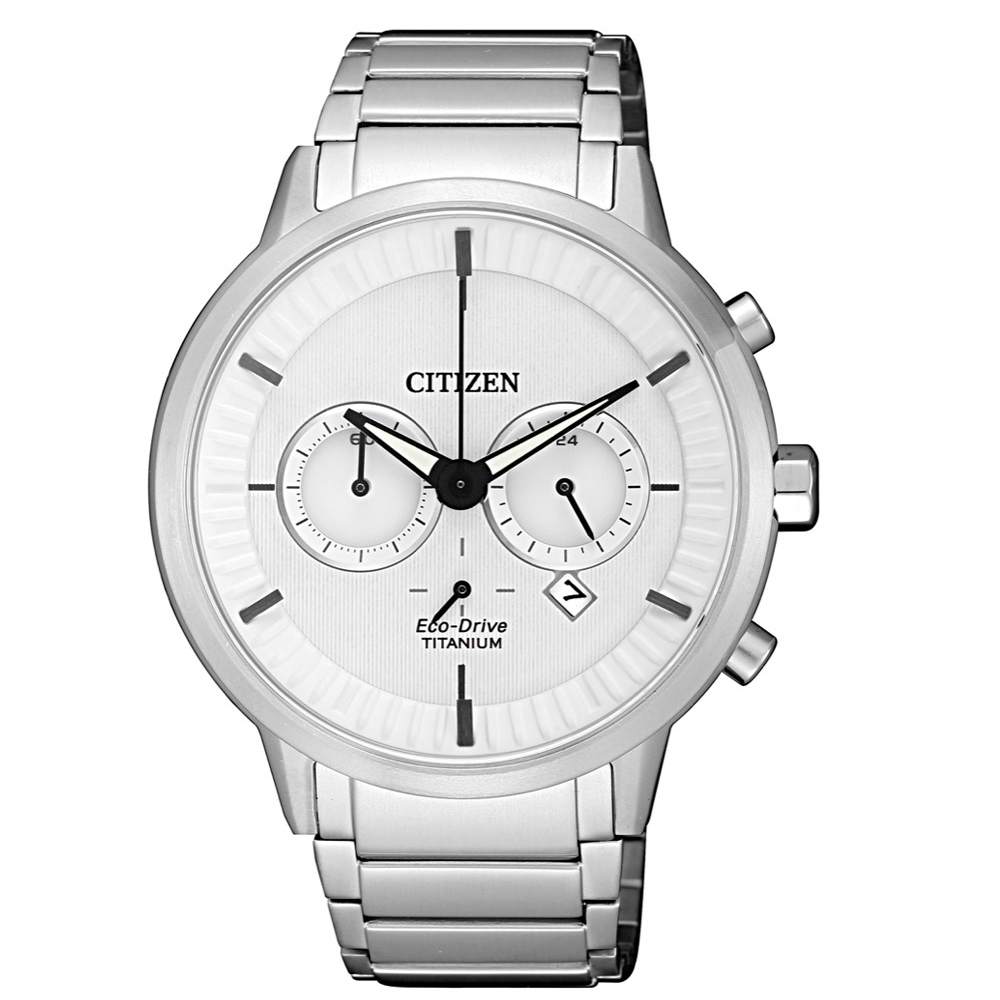 CITIZEN 時空超人超級鈦光動能腕錶/CA4400-88A