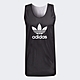 adidas 背心 男款 運動背心 慢跑 三葉草 亞規 BBALL TREFO JSY 黑 HS2067 product thumbnail 1