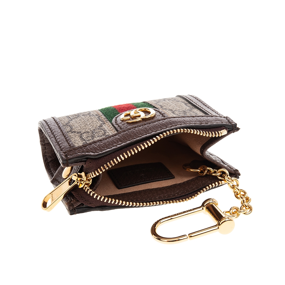 Shop GUCCI Ophidia Ophidia key case (671722) by gmichiko