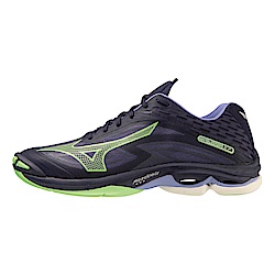 Mizuno Wave Lightning Z7 [V1GA220011] 男 排球鞋 運動 訓練 緩震 耐磨 深藍