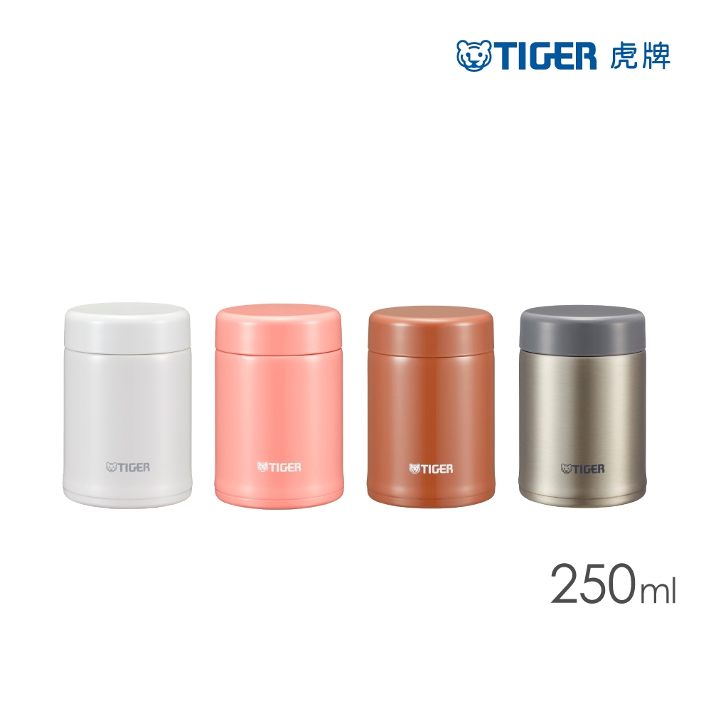 TIGER虎牌 超輕量真空不鏽鋼保溫杯食物罐250ml(MCA-C025)