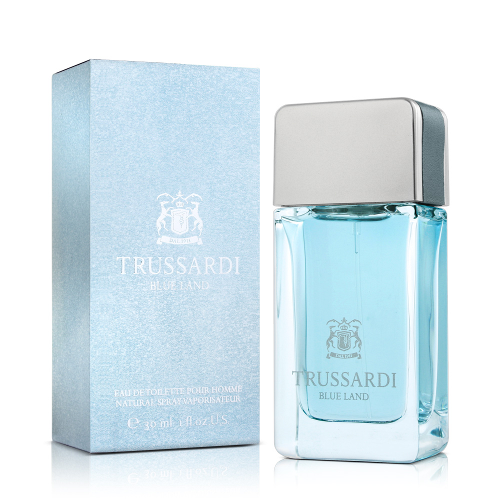 TRUSSARDI楚沙迪 BLUE  LAND 男性淡香水30ml