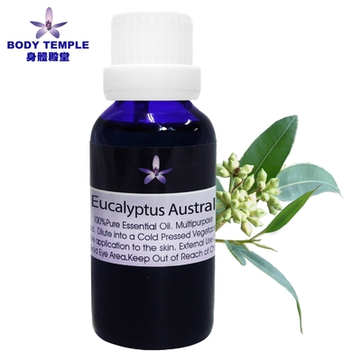 Body Temple 澳洲尤加利(Eucalyptus)芳療精油30ml