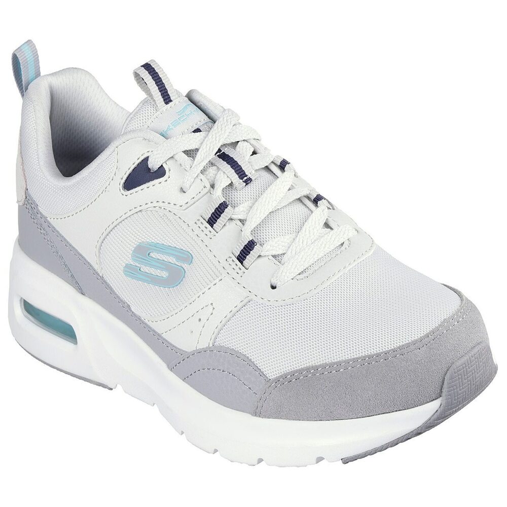 Skechers Skech-Air Court [150075LBMT] 女 休閒鞋 運動 氣墊 避震 舒適 灰藍